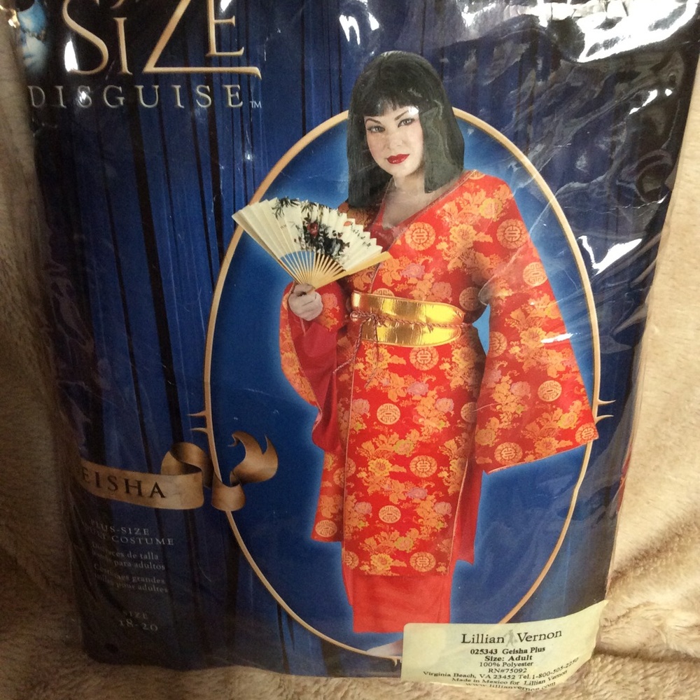 Geisha Halloween costume